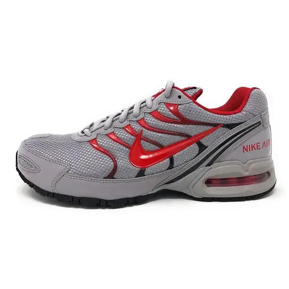 NWT Nike Men's Air Men's Max Torch 4, Atmosphere Grey/University Red-Black, 12